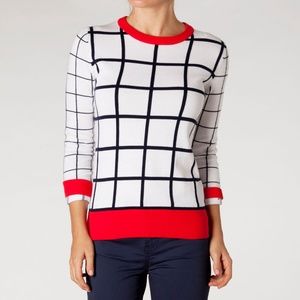 ISO Windowpane Sweater by Tommy Hilfiger